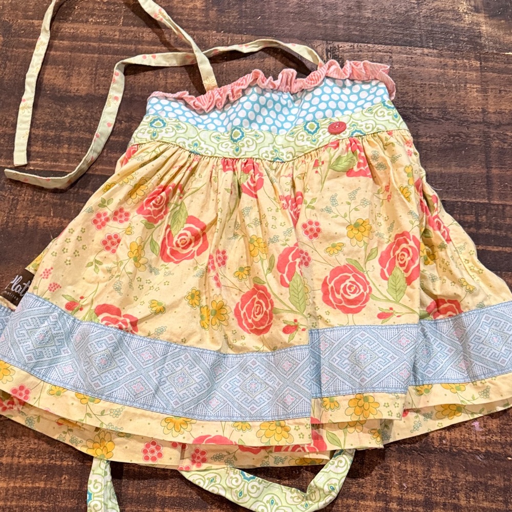 Platinum Matilda Jane Floral Kids Blouse - Yellow, Pink, Blue